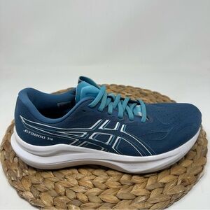 Asics GT-2000 14 Women's Running jogging Shoes in Teal and Light Blue